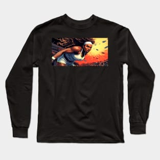 Serena - Superhero Color Long Sleeve T-Shirt